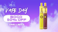 Promotional image for Vape Day Dime - BOGO 50% OFF