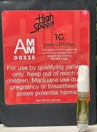 High Speed 1000mg Cartridge: Ice Cream Cake High Speed 1000mg Cartridge: Ice Cream Cake