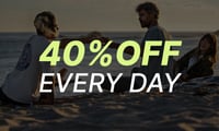 Promotional image for 40% OFF