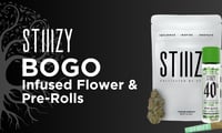 Promotional image for Stiiizy Infused Flower & Pre-rolls BOGO