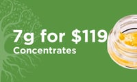 Promotional image for Concentrates 7g for $119