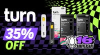 Promotional image for Turn 35% off