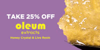 Promotional image for Take 25% OFF Select Oleum