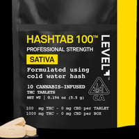 HASHTAB 100 Sativa [10pk] (1000mg)