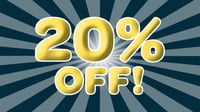 Promotional image for 20% Off PreRolls and Concentrates