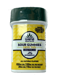 Exotic Yuzu 2:1 [10pk] (200mg CBD/100mg THC)