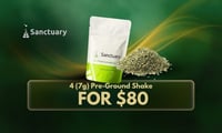 Promotional image for 4 (7g) Pre-Ground Shake for $80