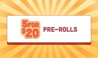 Promotional image for Henderson Deal Days - Prerolls 5 for $20 Promotional image for Henderson Deal Days - Prerolls 5 for $20