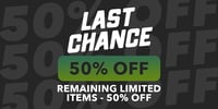 Promotional image for Last Chance 50% OFF