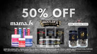 Promotional image for 50% Mama J's Brands Promotional image for 50% Mama J's Brands