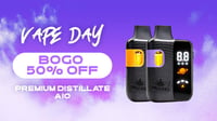 Promotional image for Vape Day Premium - BOGO 50% OFF