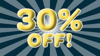 Promotional image for HOT ITEMS! 30% OFF!