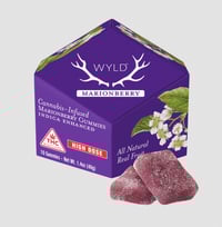 *HIGH DOSE* Marionberry Indica Enhanced Gummies | 400mg | MD Only