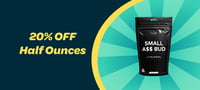 Promotional image for 20% OFF 1/2 OZ'S!