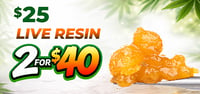 Promotional image for $25 Extracts: 2 for $40 Promotional image for $25 Extracts: 2 for $40