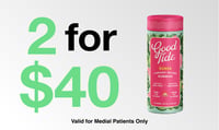 Promotional image for 2 for $40 Select Good Tide Gummies