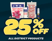 Promotional image for 25% Off District Cannabis