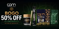 Promotional image for CAM – BOGO 50% Off