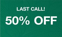 Promotional image for 50% Off Last Call!