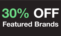 Promotional image for 30% Off Featured Brands