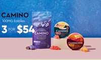 Promotional image for 3 FOR $54 CAMINO EDIBLES - BULK Promotional image for 3 FOR $54 CAMINO EDIBLES - BULK