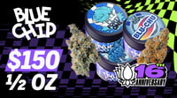 Promotional image for Blue Chip $150 1/2oz Promotional image for Blue Chip $150 1/2oz