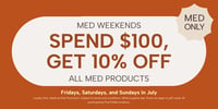Promotional image for Spend $100+, Get 10% off