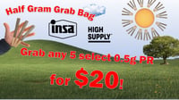 Promotional image for 5x 0.5g Pre-rolls for $20!