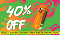 Promotional image for 40% Off P3 2G Infused Blunts