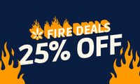 Promotional image for Fire Deals - 25% Off Promotional image for Fire Deals - 25% Off