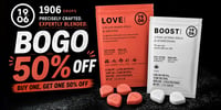 Promotional image for 1906 – BOGO 50%