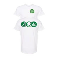 420 T-Shirt - White/Green