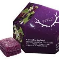 Boysenberry 1:1:1 CBD:CBN + Indica Enhanced Gummies | 100mg THC:CBD:CBN Boysenberry 1:1:1 CBD:CBN + Indica Enhanced Gummies | 100mg THC:CBD:CBN