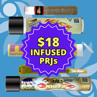 Promotional image for $18 Infused PRJ's - 3 for $40 Promotional image for $18 Infused PRJ's - 3 for $40