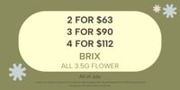 Promotional image for BRIX Eighths | 2 for $63