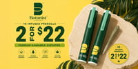 Promotional image for Botanist 1g Infused Pre-Rolls 2 for $22