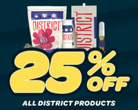 Promotional image for 25% Off District Cannabis
