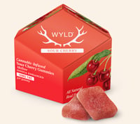 Sour Cherry Indica Enhanced Gummies | 100mg