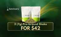 Promotional image for 2 (7g) Pre-Ground Shake for $42