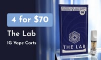 Promotional image for 4 for $70: The Lab 1g Cartridges
