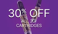 Promotional image for Cartridges (2g) 30% Off Promotional image for Cartridges (2g) 30% Off