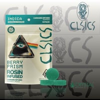 Shop Bliss Berry [5pk] (100mg THC/100mg CBC) | Crystal Nugs