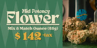 Promotional image for Mix n Match Flower  | 1 oz for $142
