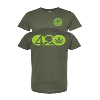 420 T-Shirt - Heather/Green [2XL]