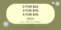 Promotional image for BRIX Eighths | 3 for $90