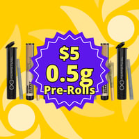 Promotional image for 0.5g PRJ's - 10 for $35 Promotional image for 0.5g PRJ's - 10 for $35
