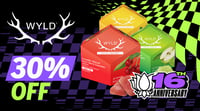 Promotional image for 30% Wyld Gummies