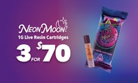 Shop Cartridges neon moon lr (1g) 3 for $70 products | Deep Roots Harvest