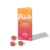 THC Raspberry Lemonade Pearls - Sativa (100mg)