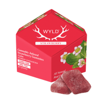 Strawberry 20:1 CBD + Hybrid Enhanced Gummies | 200mg CBD:10mg THC